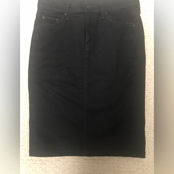 MOTHER peg slit pencil skirt size 26 - Picture 3 of 8